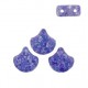 Ginko Leaf Bead Perlen 7.5x7.5mm Confetti splash indigo